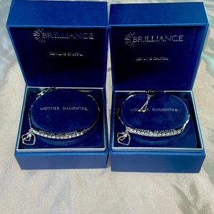 Brilliance mother daughter bracelet set of 2